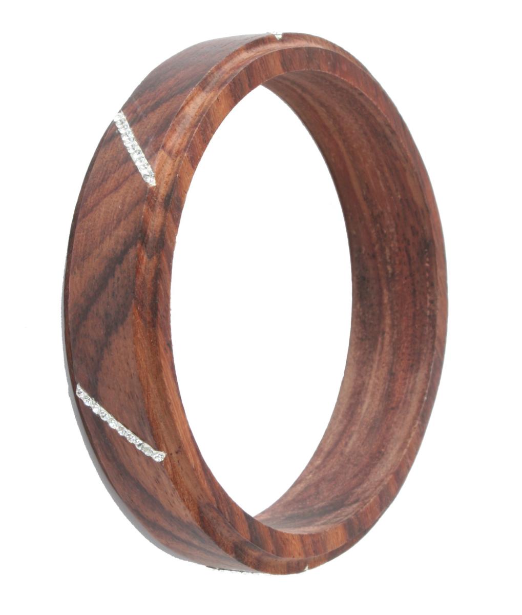 Pulsera blanca con cristales Swarovski