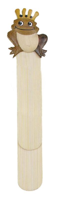 Frog | bookmark wood