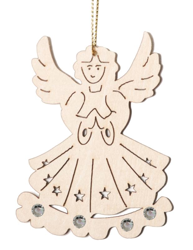 Angelitos con cristales Swarovski