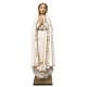 Madonna di Fatima pellegrina scolpita in legno