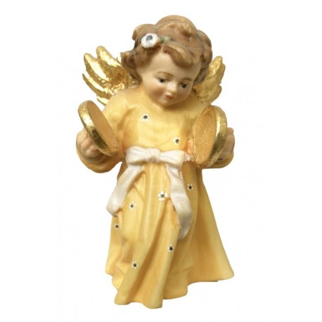 Angel with Plates in Baroque Dress