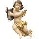Flying Cherub Angel with Lyre from Italian - color