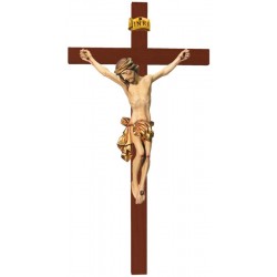 Christuskörper auf Geraden Balken - Vergoldetes Tuch