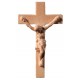 Rosary Cross - Light brown stained