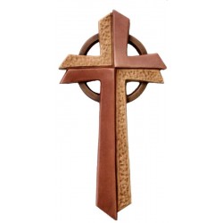 Wooden Cross Bethlehem modern - color
