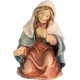 Maria aus Holz geschnitzt - lasiert