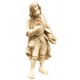 Shepherd with Heat wood carved - natural