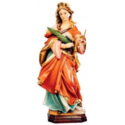 St Ursula, guide of faith and courage for the youth - color
