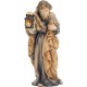 Heiliger Josef Holz Krippenfigur - lasiert