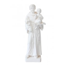 Saint Anthony Statue in Fiberglass - natural