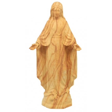 Immacolata statua Miracolosa di legno - ulivo