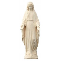 Miracolosa Madonna Immacolata in legno - naturale