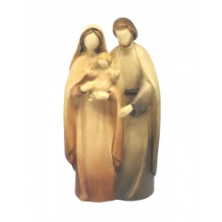 Nativity Set wood carved Statue - stained 3 col.