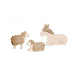 Animals for wood Nativity Scene 3 inches