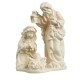 Holy Family Crib Nativity in wood - natural