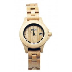 Wooden Watch for Woman with Swarovski – Sunday