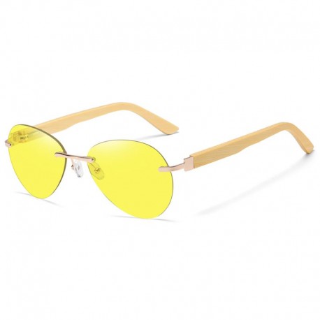 Sonnenbrille mit Holzbügel