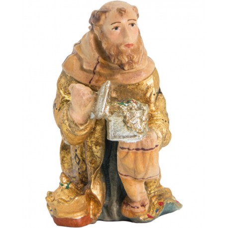 Wise Man Melchior with Gold - color