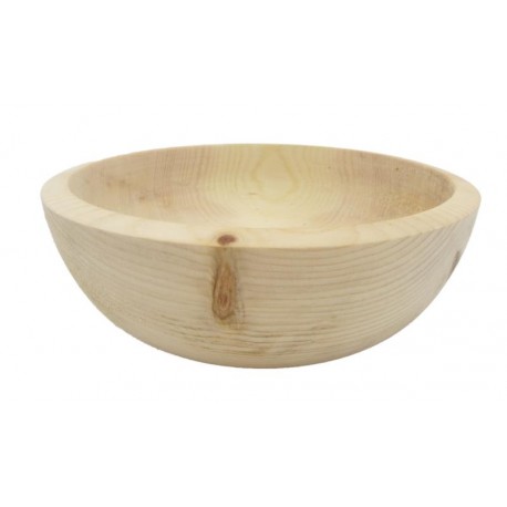 Bowl of pinewood