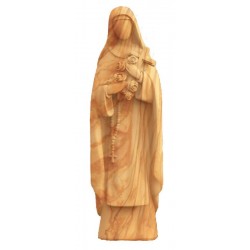 Heilige Teresa von Lisieux aus Holz - Olivenholz