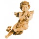 Flying Putti Angel with Clarinet - stained 3 col.