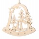 Bell with moose Ornament