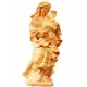 Madonna of the Heart wood carved - olive