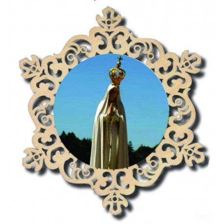 Cerchio con Madonna di Fatima