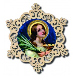 Círculo con Santa Lucía