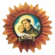 St. Anthony's Sun wooden magnet
