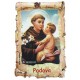 Wooden Magnet Saint Antony with child