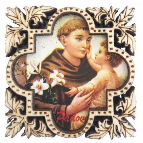 Schlüsselanhänger hl Antonius von Padua mit Jesuskind 