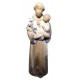 Heilige Antonius Statue aus Holz - Esche