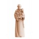 Heilige Antonius Statue aus Holz - Mittel braun