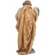 San Giuseppe in legno per presepe - colorato a olio