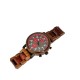 Wooden automatic watch for men