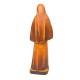 Saint Rita of Cascia wood carved - brown shades