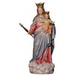 Maria Hilfe der Christen aus Ahornholhz geschnitzt - lasiert