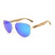 Sunglasses with wooden arms