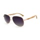 Polarised wooden sunglasses