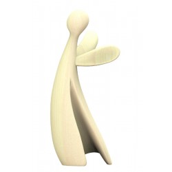 Wooden stylised angel - natural