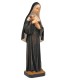 Heiligen Rita aus Cascia aus Holz - mit Ölfarben lasiert