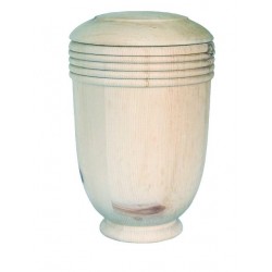 Handgefertigte Holz-Urne