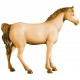 Wooden carved horse - brown shades