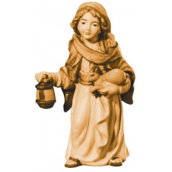 Dolfi San Giuseppe presepe grandezza 6 cm qualità artiginale Made in Val Gardena Alto Adige Statua Statuetta in Legno Acero