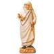 Statua Madre Teresa di Calcutta di legno - brunito 3 col.