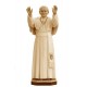 Papa Juan Pablo II de madera