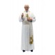 Pape Jean-Paul II en copeaux de bois