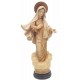 Statua Madonna di Medjugorje di legno - brunito 3 col.