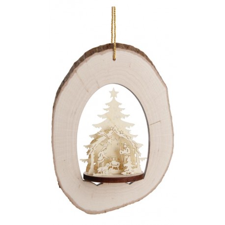 Christmas Tree 3D-wood Ornament